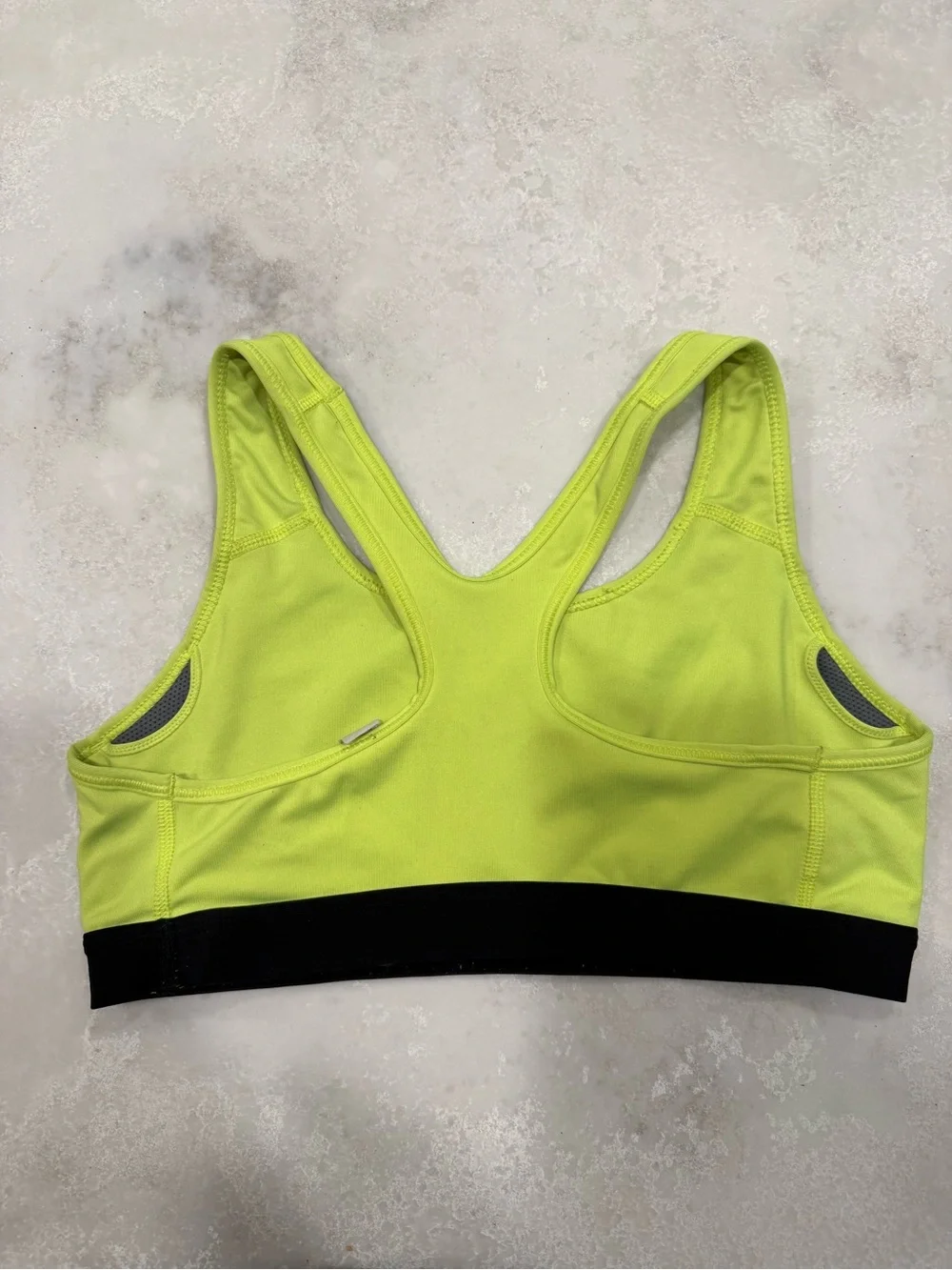 Nike Neon Yellow Fitness Sports Bra